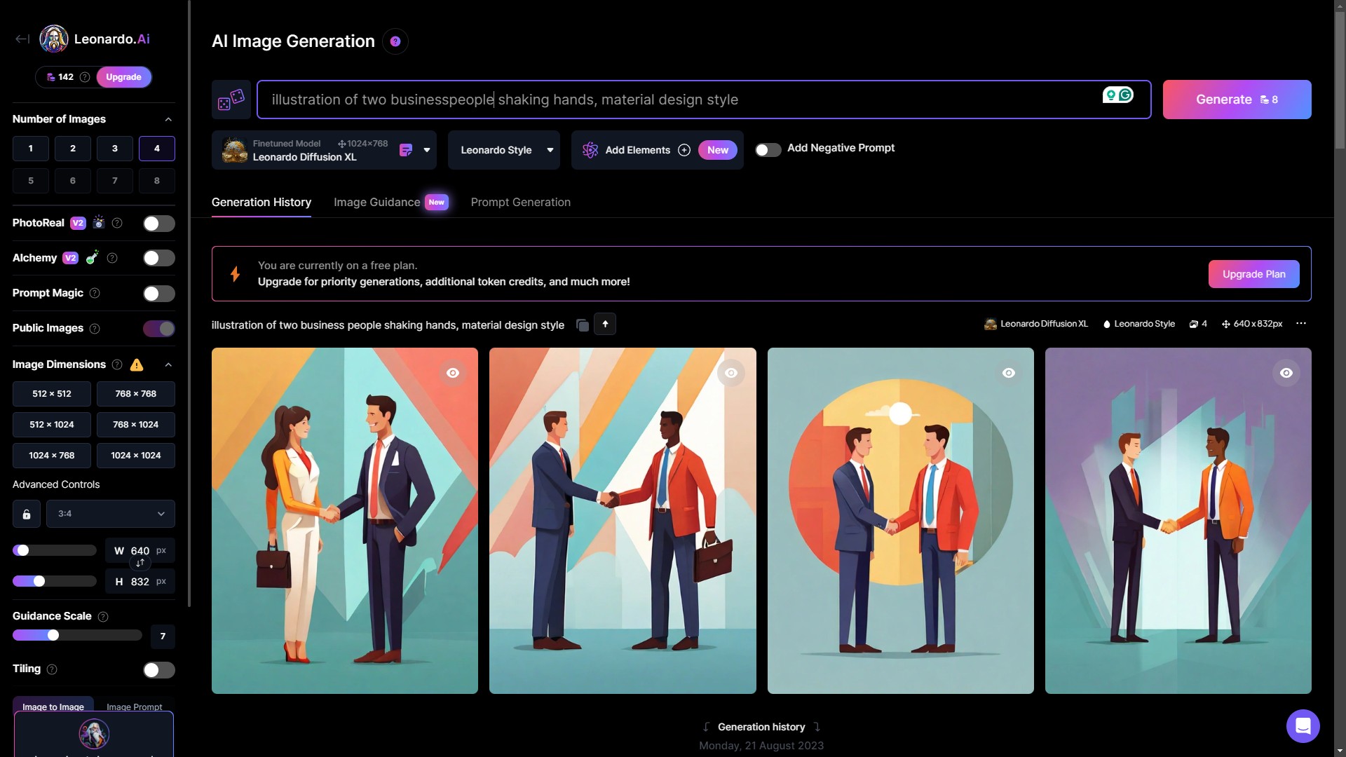 generate illustrations