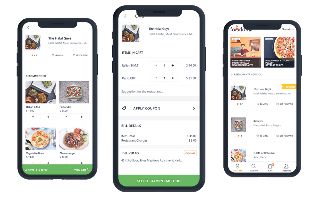 Foodomaa - Multi-Restaurant Food Delivery App