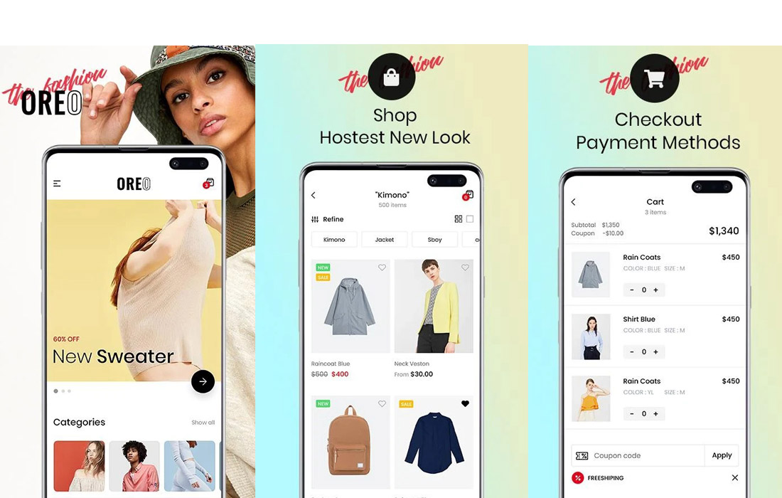 oreo react native app