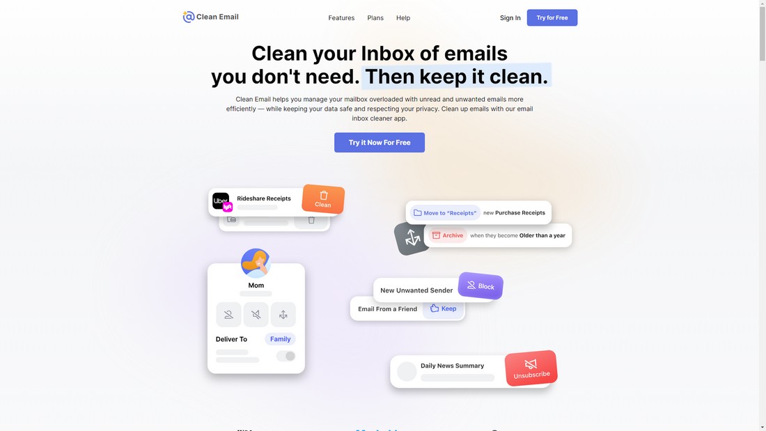 clean.email