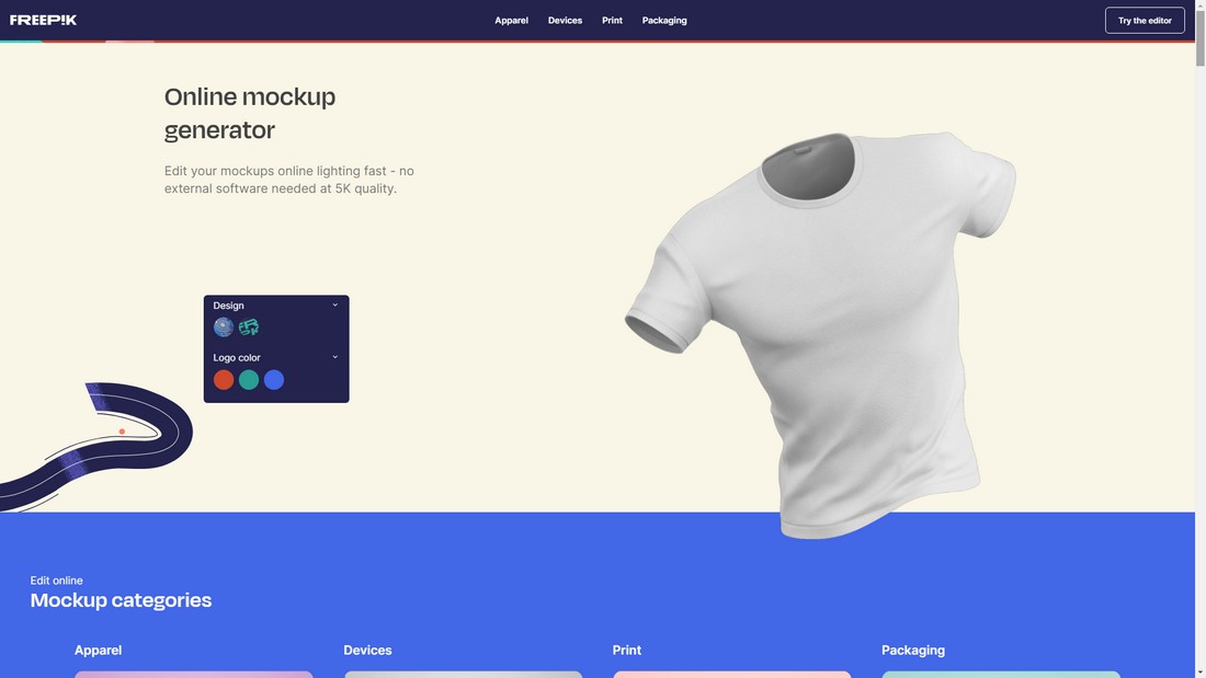 freepik mockup generator