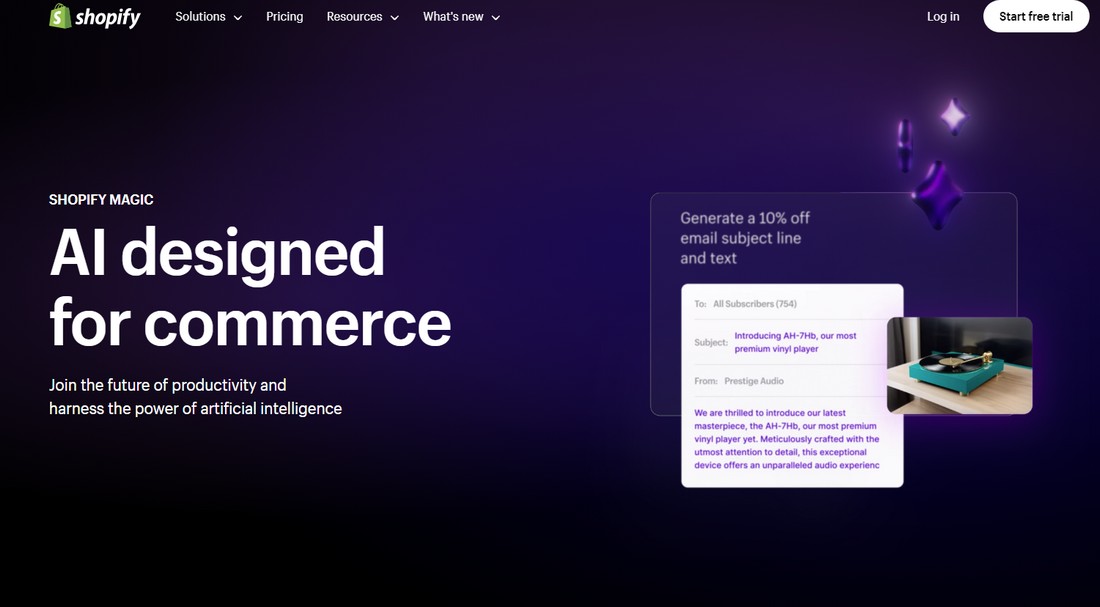 shopify magic