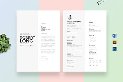 Pastel Resume