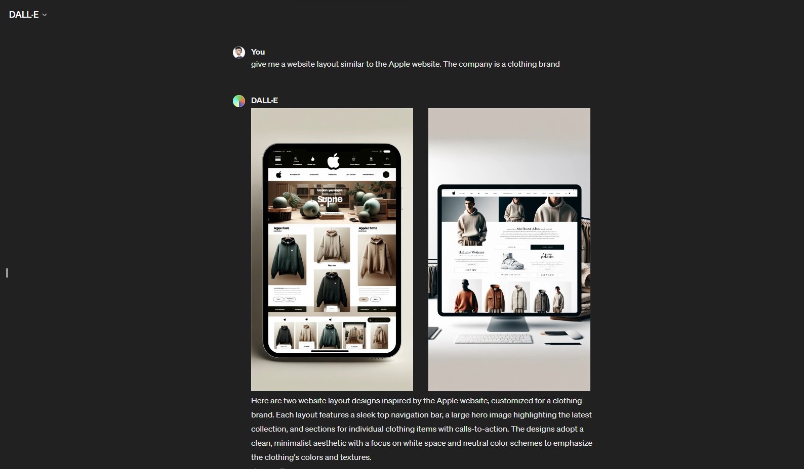 ai for website ideation