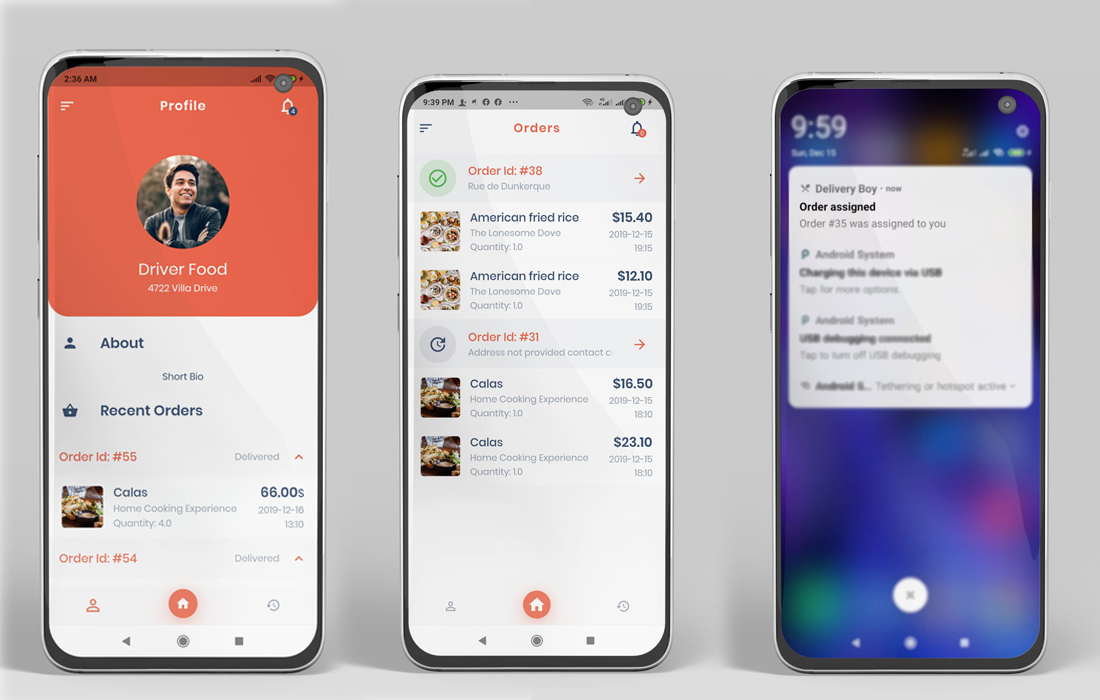 delivery boy app