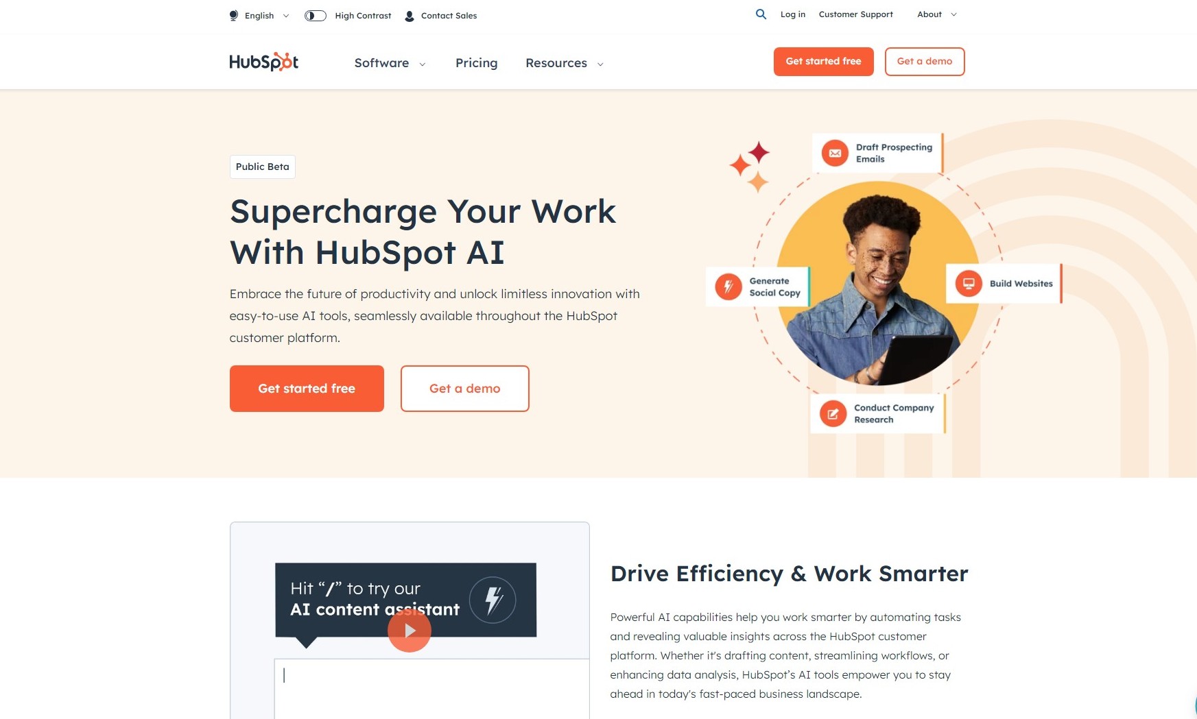hubspot ai