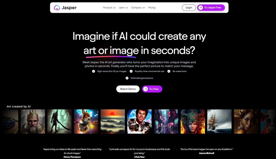 jasper ai art