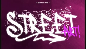 First alternate image for Amperas Graffiti Font